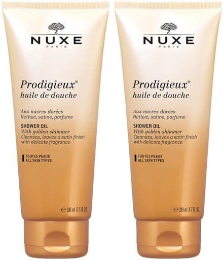 NUXE Prodigieux Huile de Douche Olie - 2 x 200 ml