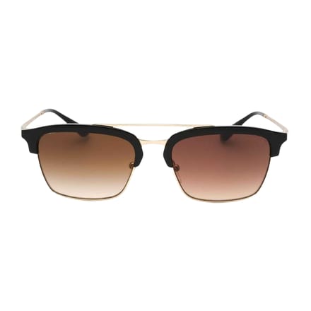 Emporio Armani Dames/Dames Matte Gradient Zonnebril (Licht goud/bruin)