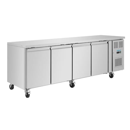 Polar U-serie vier deurs counter koelkast 553L
