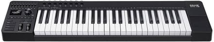MIDI keyboard controller - NUX NTK-49 - 49 toetsen - 9 faders - 8 knoppen - Touchpad