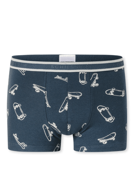 Set van 3 gestreepte skateboardshorten grijs/blauw - 95/5 140
