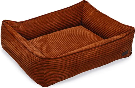 Designed by Lotte Ribbed - Hondenmand - Terracotta - 80x70x22 cm