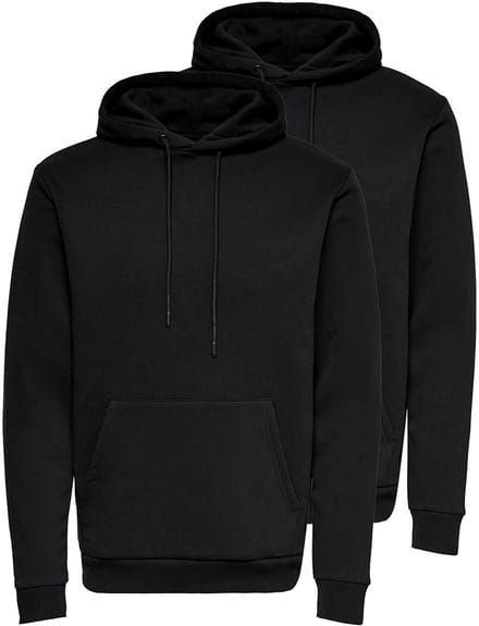 Only & Sons Heren hoddie 2 pack Ceres