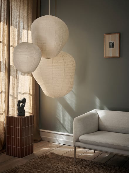 Ferm Living Kurbis lampenkap - Ø 40 cm - natuur