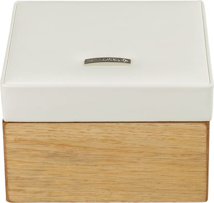 Windrose Wood - Sieradendoos 14 cm (creme)