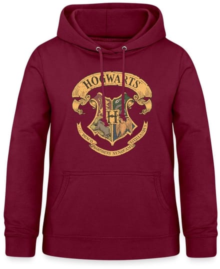 Harry Potter Zweinstein Wapenschild Hogwarts Hoodie Dames