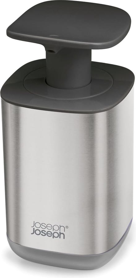 Joseph Joseph Presto Steel Zeepdispenser, Grijs - Jospeh Joseph