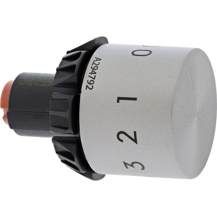 AEG knop, energieschakelaar, grijs, 9-0 140294792027