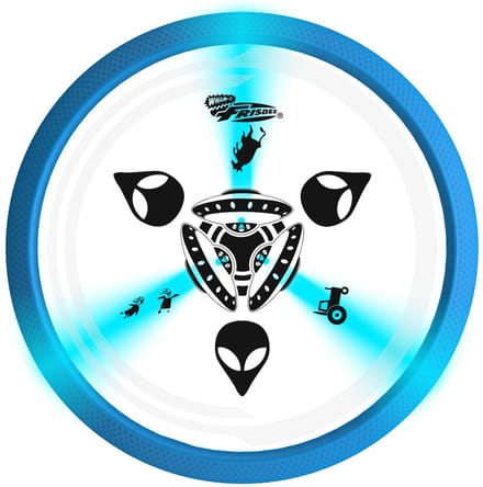 Frisbee® Lightshow werpschijf 200 gram LED