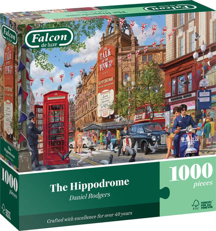 Falcon - The Hippodrome - 1000 stukjes puzzel - Legpuzzel
