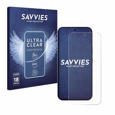 Savvies - Screenprotector voor realme 16 Pro - Folie Beschermfolie transparant 18 Stuks