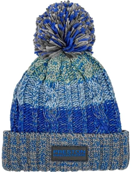 Preston Innovations Colour Block Bobble Hoed Blauw Man