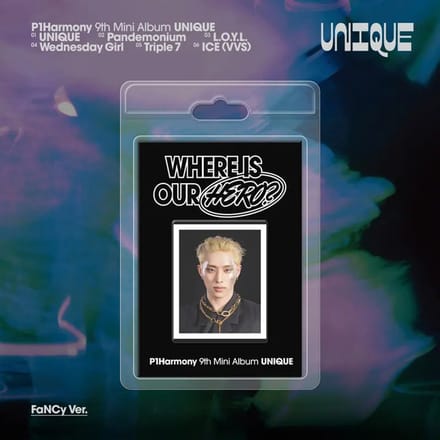 P1Harmony - [UNIQUE] 9ème Mini-Album FANCY JONGSEOB