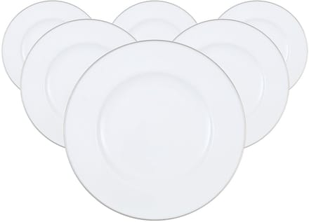 Speiseteller Anmut Platinum No. 1 ø 27,7 cm Set van 6