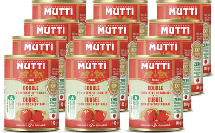 Mutti Tomatenpuree dubbel geconcentreerd ZRP - 12 x 140 gram