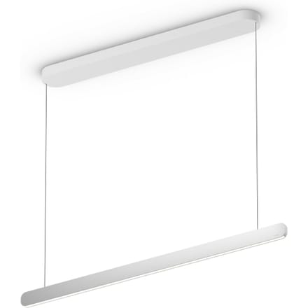 Occhio - Mito linear volo 100 Hanglamp - zilver mat - variabel - met Occhio Air - table/wide