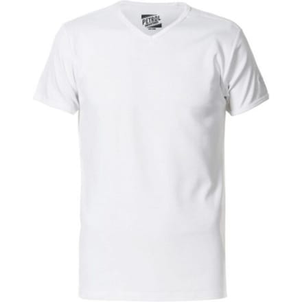 Petrol Industries - Basic T-shirt - Heren - XXL - Wit - Katoen - Body-v-k-m-box