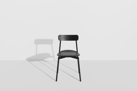 Petite Friture Fromme Houten Stoel - zwart