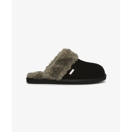 Superdry Mule Pantoffel Dark Grey Grootte: 7-8