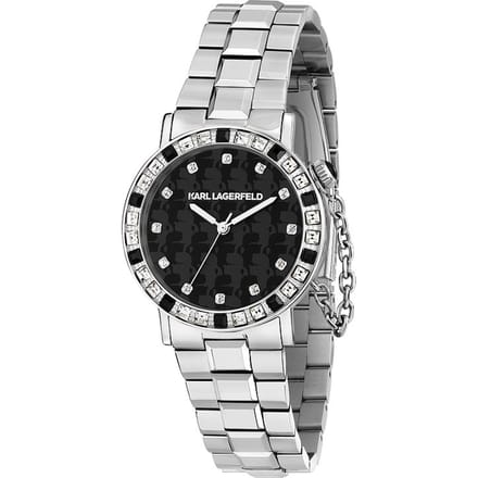 Karl Lagerfeld - R0553100502 - Polshorloge - Dames - Kwarts - Crystals