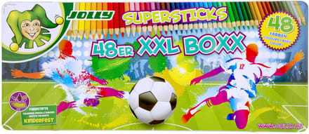 Jolly Supersticks Classic kleurpotloden XXL Boxx 48 stuks