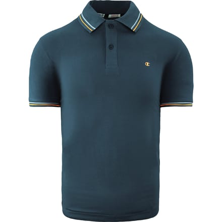 Champion Heritage Fit Heren Navy Poloshirt