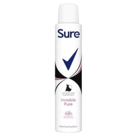 Sure Women Invisible Pure Anti-Transpirant Deodorantspray - 200 ml
