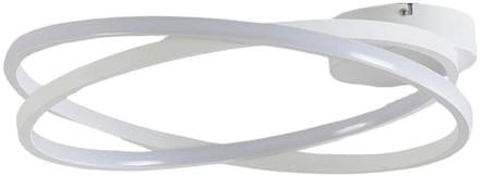 Kosilum - Unity - Plafondlamp - Wit - Aluminium, ijzer en PC