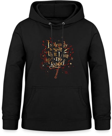 Harry Potter Ik Zweer Plechtig Hoodie Dames