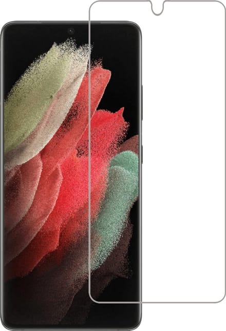 Screenprotector - Geschikt voor Samsung Galaxy S21 Ultra - Extra Sterk - Beschermglas - Gehard Glas - Tempered Glass - Screen Protector