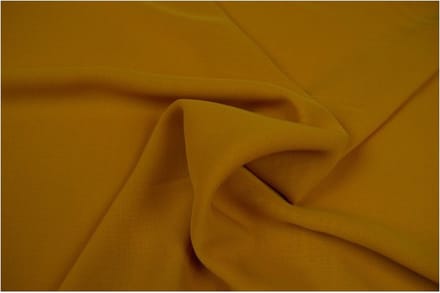 Chiffon stof - Okergeel - 1 meter - Per meter - 150cm breed