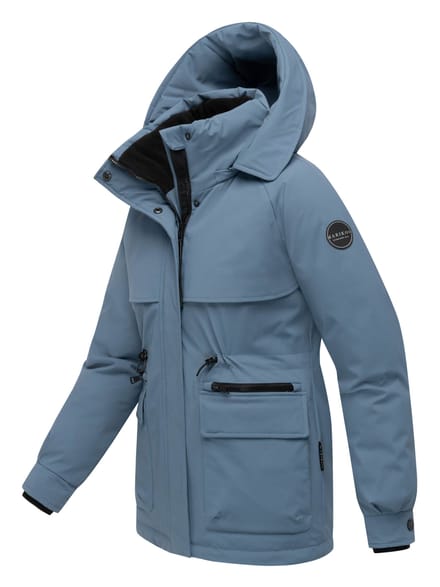 Marikoo dames winterjas Shigaraa met afneembare capuchon & magnetische zakken