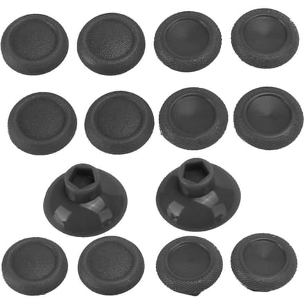 Capuchon à bascule réglable en hauteur pour manette de jeu PS4/XBOX ONE, noir noir