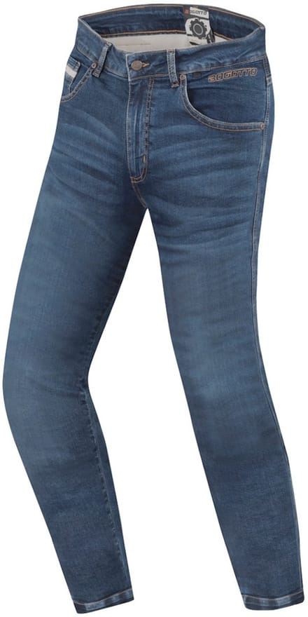 Bogotto Atherorock Donkerblauw Motor Jeans - Broek