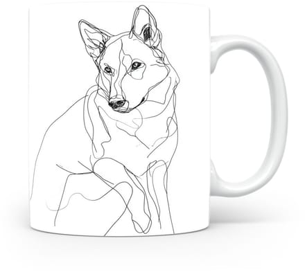 Beker Saarlooswolfhond
