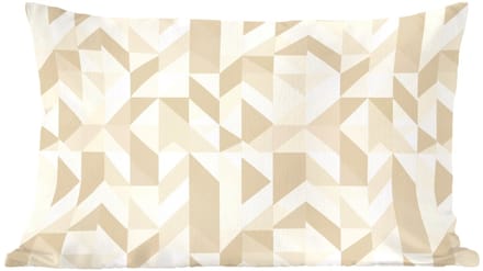 Sierkussens - Kussentjes Woonkamer - 60x40 cm - Modern - Abstract - Beige
