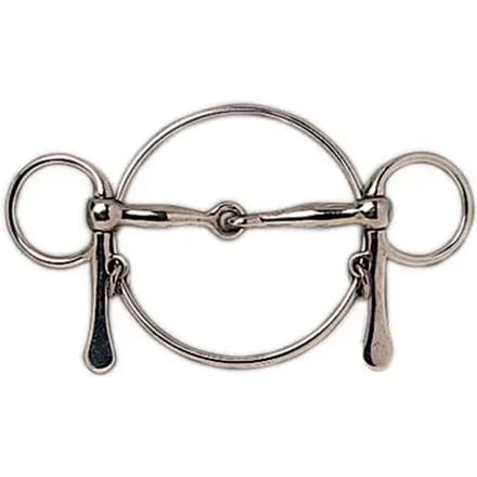 Mors voor paard spatel en ring Sefton
