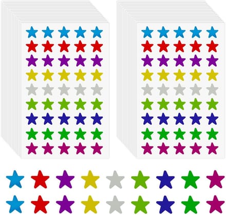 By shayne - Star Stickers - Beloningsstickers - 1620 Stuks