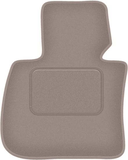 Bestuurdersmat beige voor: BMW X1 F48 FL SUV (2015-)