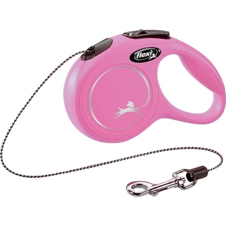 Flexi New Classic Cord - Rollijn Katten - Flexi New Classic Cat Koord Xs Roze