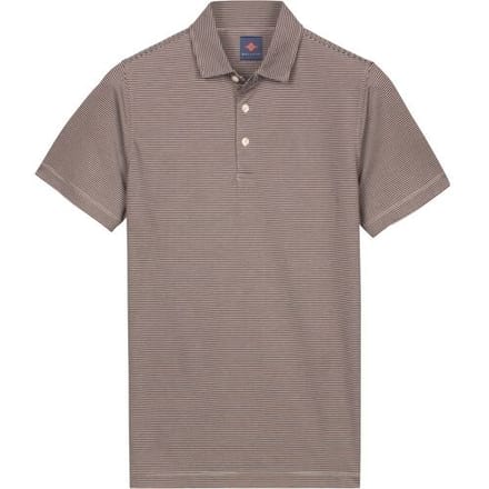 Baileys Polo Yarn Dyed Small Stripe Navy / male