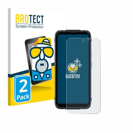 BROTECT - Screenprotector voor Blackview Rock 1 - Folie Beschermfolie matte 2 Stuks