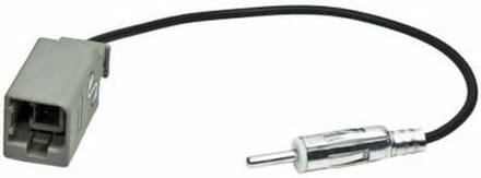 Antenne Adapter - Verloopstekker - Auto Audio - GT5 naar DIN - 150 OHM - Grijs