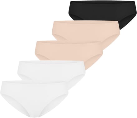 Schiesser Dames slip / onderbroek 5 pack Invisible Light