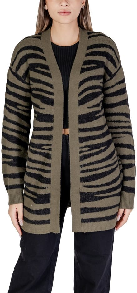 JDY - JDYLORRAINE ANIMAL L/S LONG CARDIGAN KNT - Dames - Cardigans