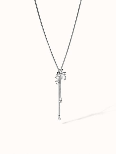 PURELEI Coral Cove Kette Silver Größe: OS | Halsketten Outlet | Damen | Grau