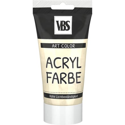 VBS Acrylverf, 75 ml - Ivoorkleurig