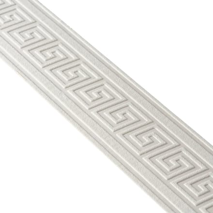 GRIEKSE SLEUTEL BEHANGRAND | Zelfklevend - crème parelmoer - A.S. Création Only Borders 11