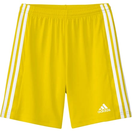 Adidas Squadra 21 Short Kinderen - Wit / Geel | Maat: 128