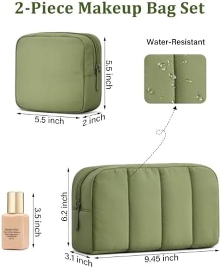 3-delige reistoilettas set voor dames, waterdicht en ruim ontwerp